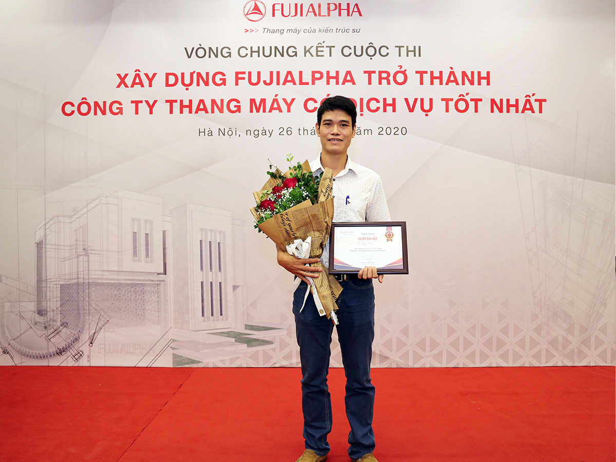 Read more about the article GẶP GỠ MR. LÊ NGUYÊN THẮNG – NGƯỜI CHIẾN THẮNG CUỘC THI “XÂY DỰNG FUJIALPHA TRỞ THÀNH CÔNG TY THANG MÁY CÓ DỊCH VỤ TỐT NHẤT”