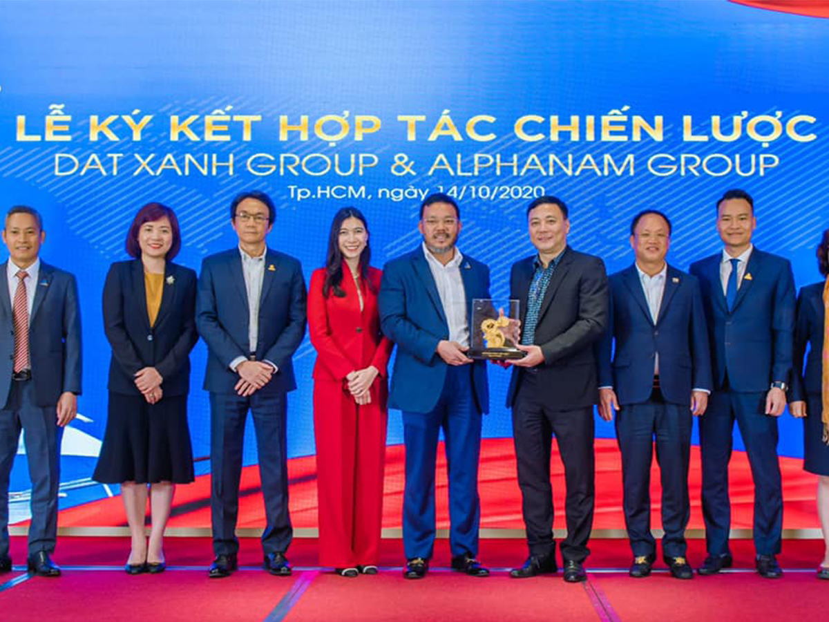 Read more about the article ALPHANAM GROUP VÀ ĐẤT XANH GROUP KÝ KẾT HỢP TÁC CHIẾN LƯỢC