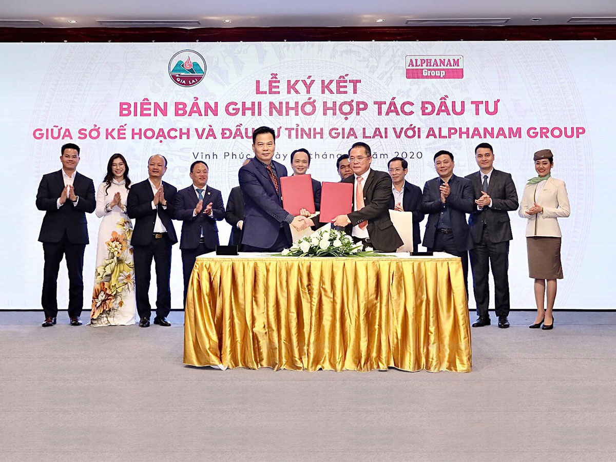 Read more about the article ALPHANAM GROUP VÀ SỞ KẾ HOẠCH & ĐẦU TƯ TỈNH GIA LAI KÝ KẾT BIÊN BẢN GHI NHỚ HỢP TÁC