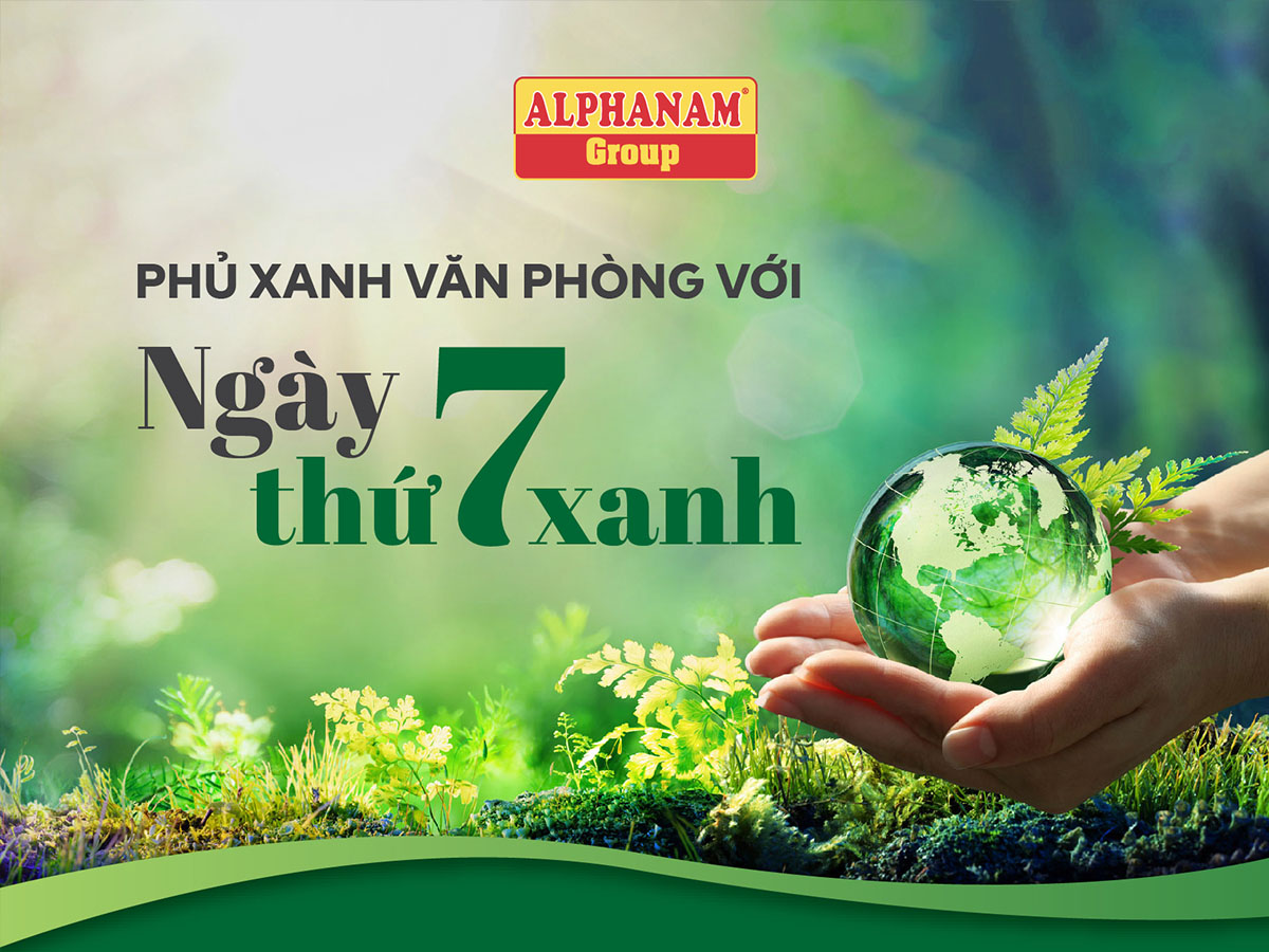 Read more about the article CHUNG TAY PHỦ XANH VĂN PHÒNG VỚI “NGÀY THỨ 7 XANH”