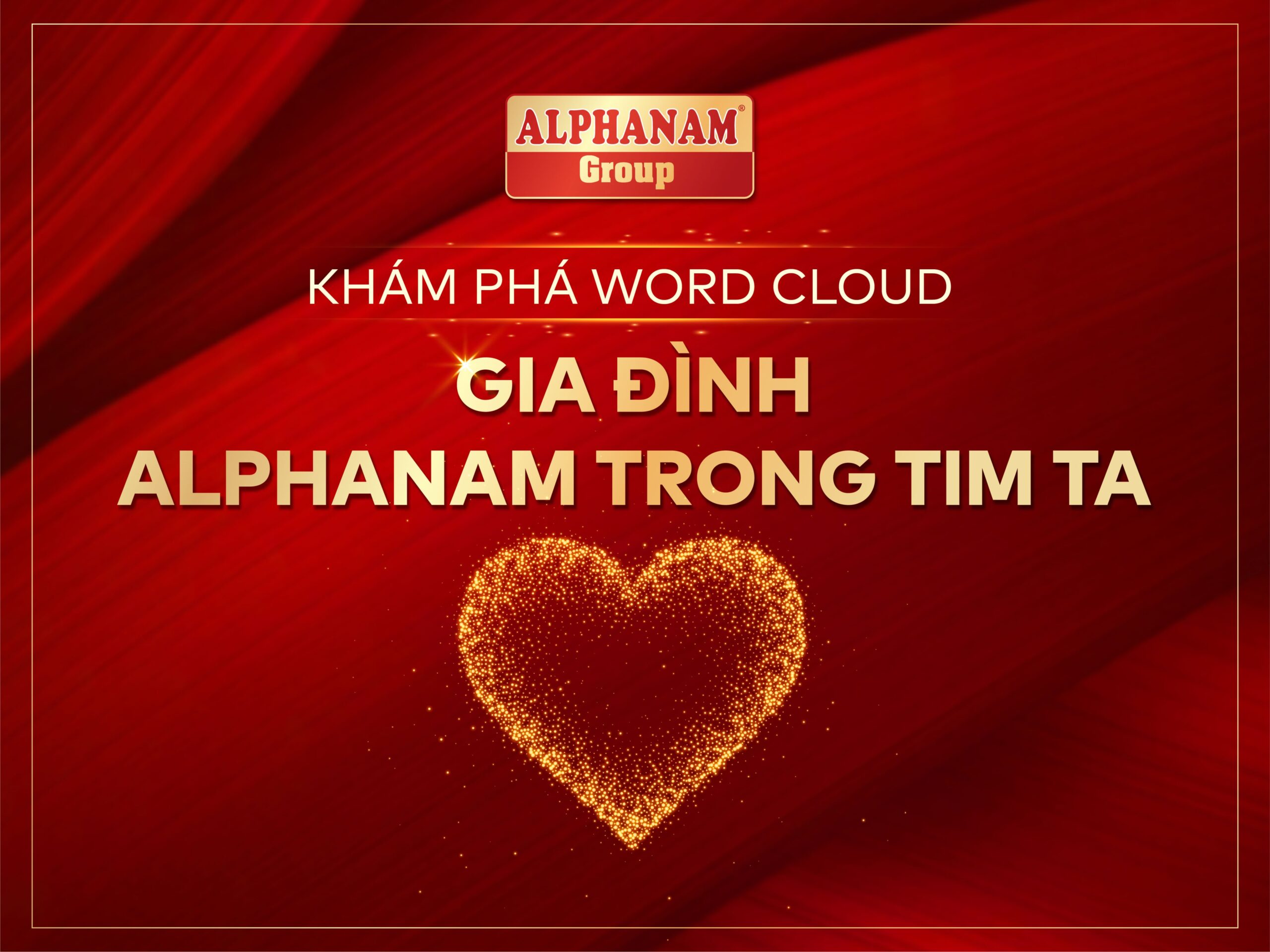 Read more about the article KHÁM PHÁ WORD CLOUD “GIA ĐÌNH ALPHANAM TRONG TIM TA”