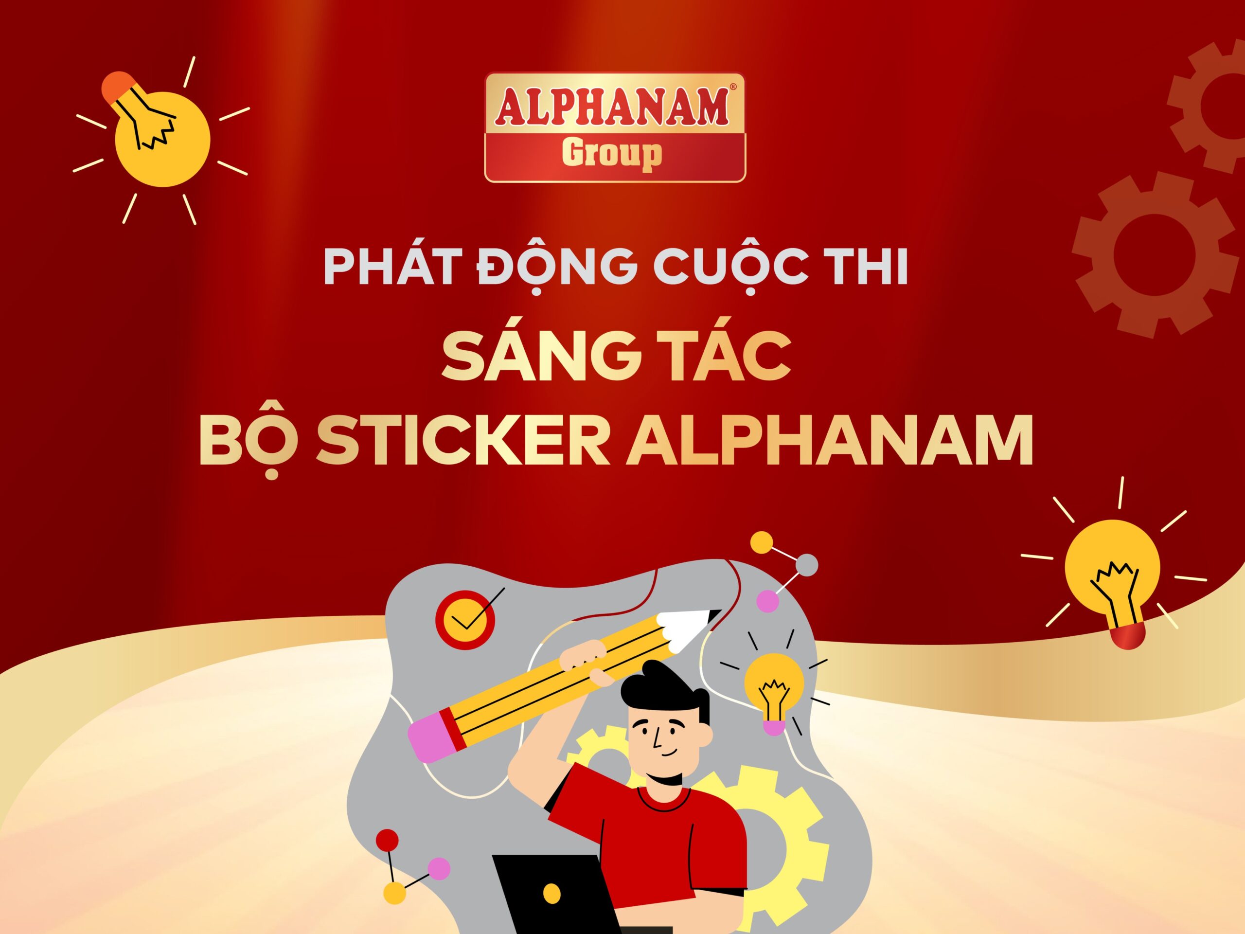 Read more about the article PHÁT ĐỘNG CUỘC THI SÁNG TÁC BỘ STICKER ALPHANAM