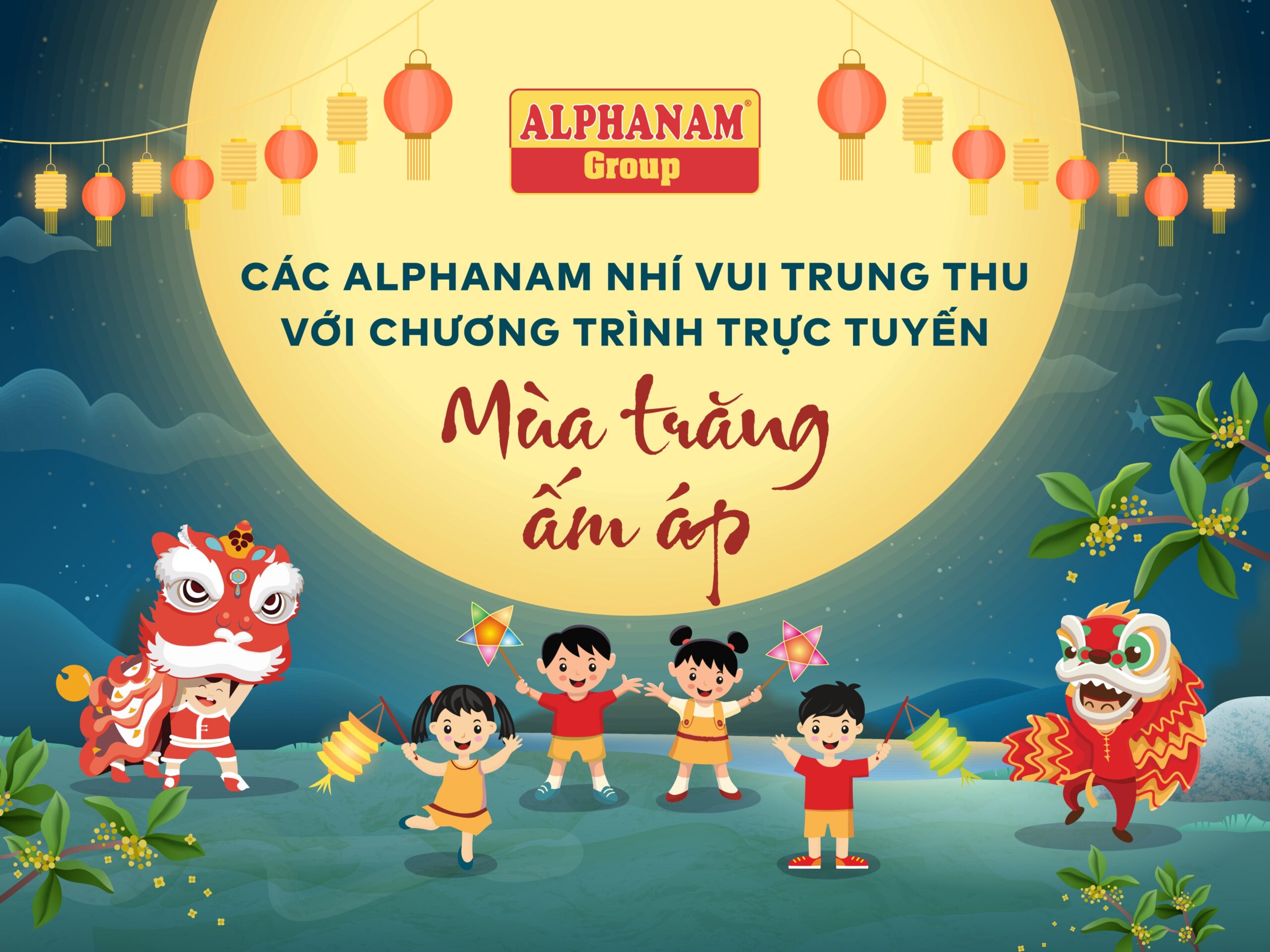 Read more about the article CÁC ALPHANAM NHÍ VUI TRUNG THU VỚI CHƯƠNG TRÌNH TRỰC TUYẾN “MÙA TRĂNG ẤM ÁP”