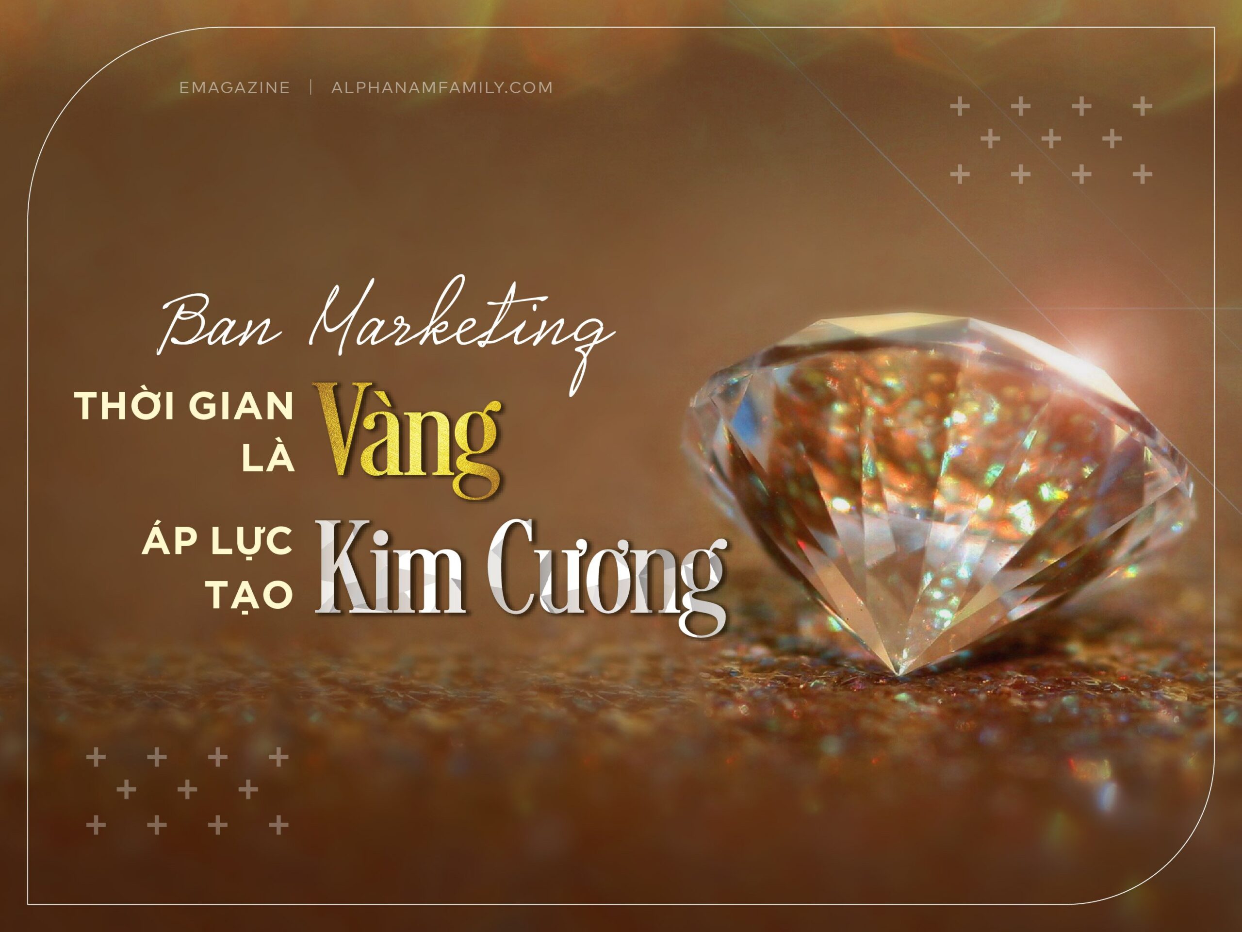 Read more about the article [longform] BAN MARKETING: THỜI GIAN LÀ VÀNG, ÁP LỰC TẠO KIM CƯƠNG