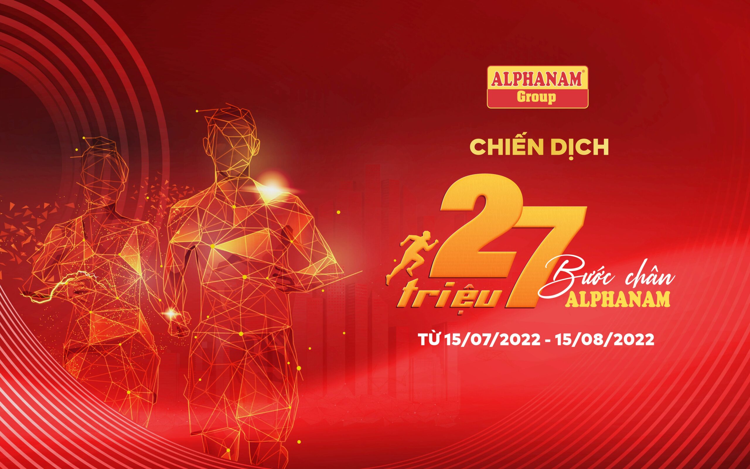 Read more about the article CHIẾN DỊCH “27 TRIỆU BƯỚC CHÂN ALPHANAM”