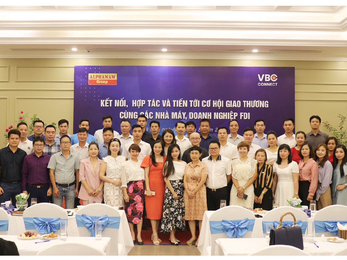 Read more about the article CHƯƠNG TRÌNH “KẾT NỐI HỢP TÁC VÀ TIẾN TỚI CƠ HỘI GIAO THƯƠNG CÙNG CÁC NHÀ MÁY, DOANH NGHIỆP FDI”