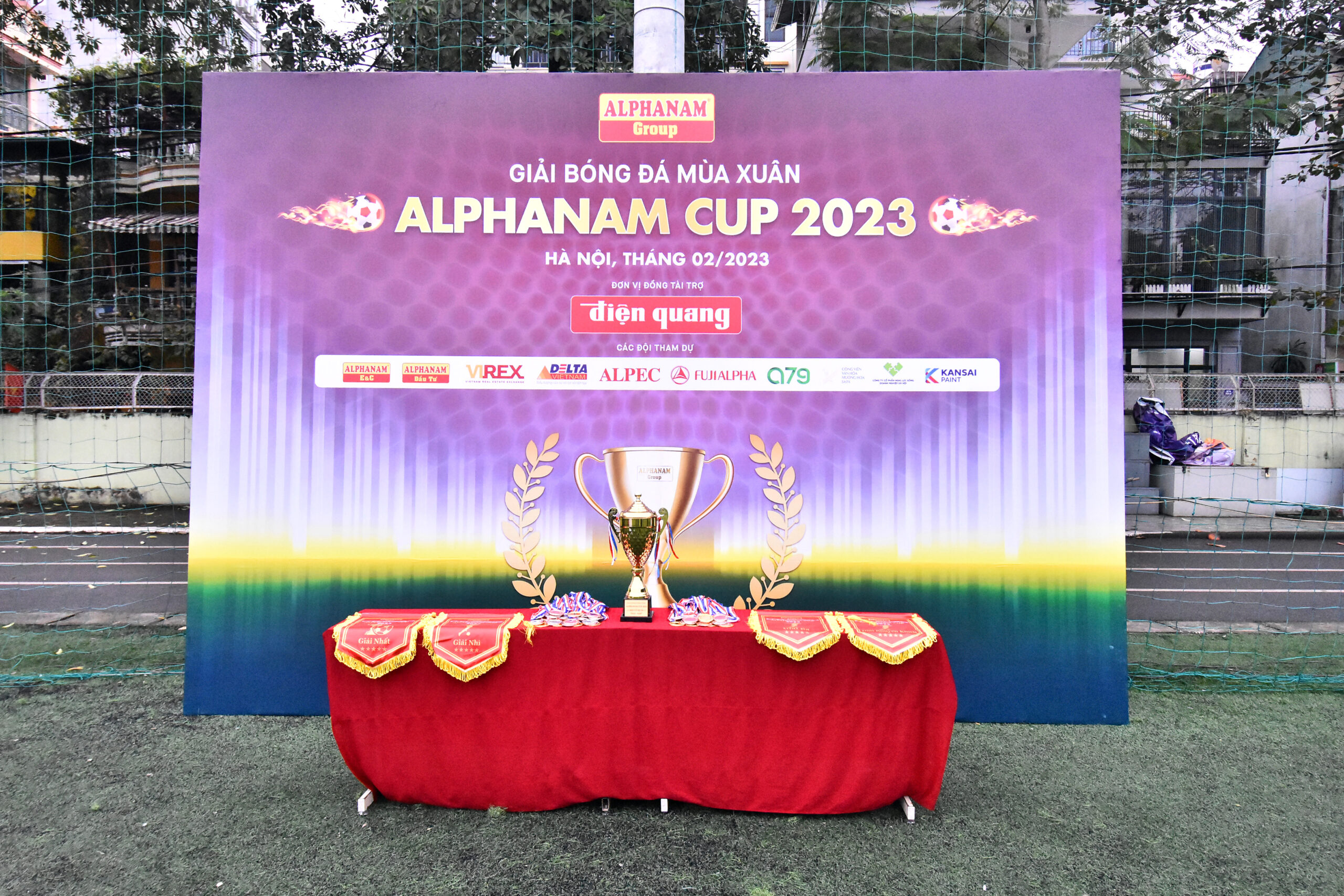 Read more about the article LỄ KHAI MẠC GIẢI BÓNG MÙA XUÂN ALPHANAM CUP 2023