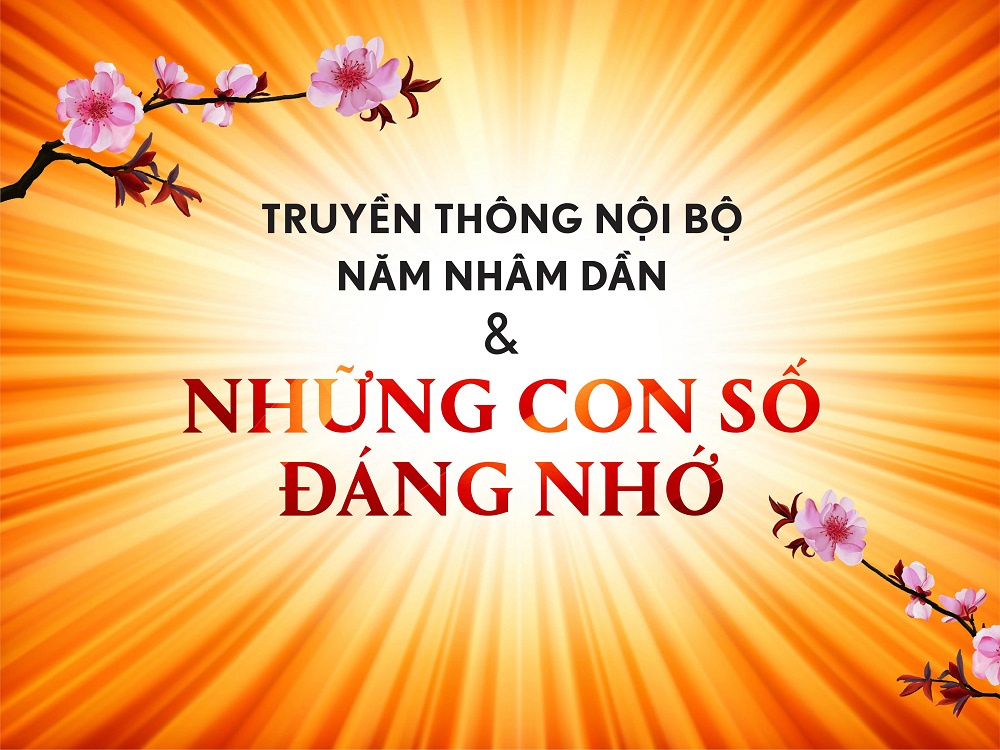 Read more about the article TRUYỀN THÔNG NỘI BỘ NĂM NHÂM DẦN VÀ NHỮNG CON SỐ ĐÁNG NHỚ