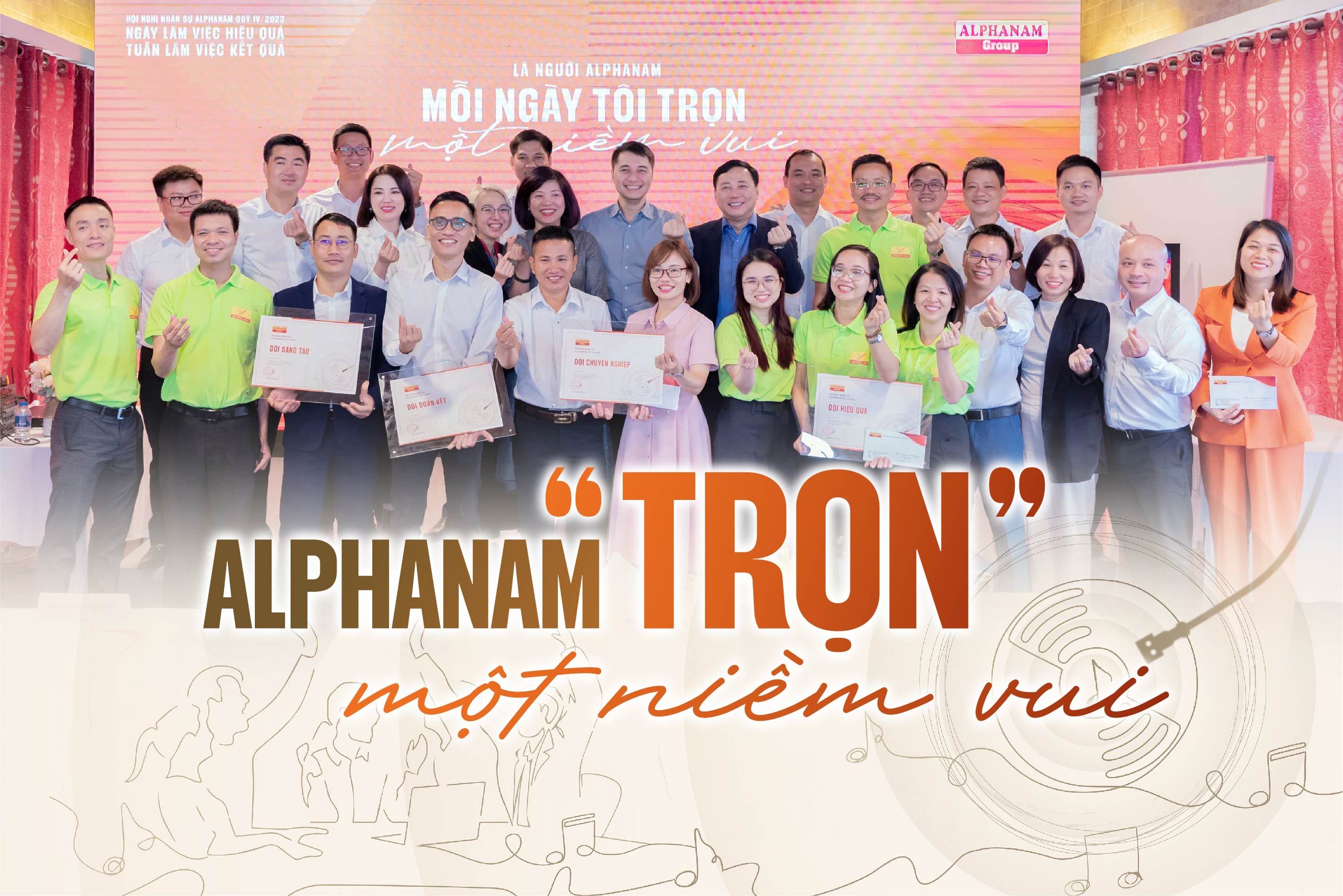 Read more about the article NO. 70: ALPHANAM “TRỌN” MỘT NIỀM VUI